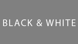 black & white logo