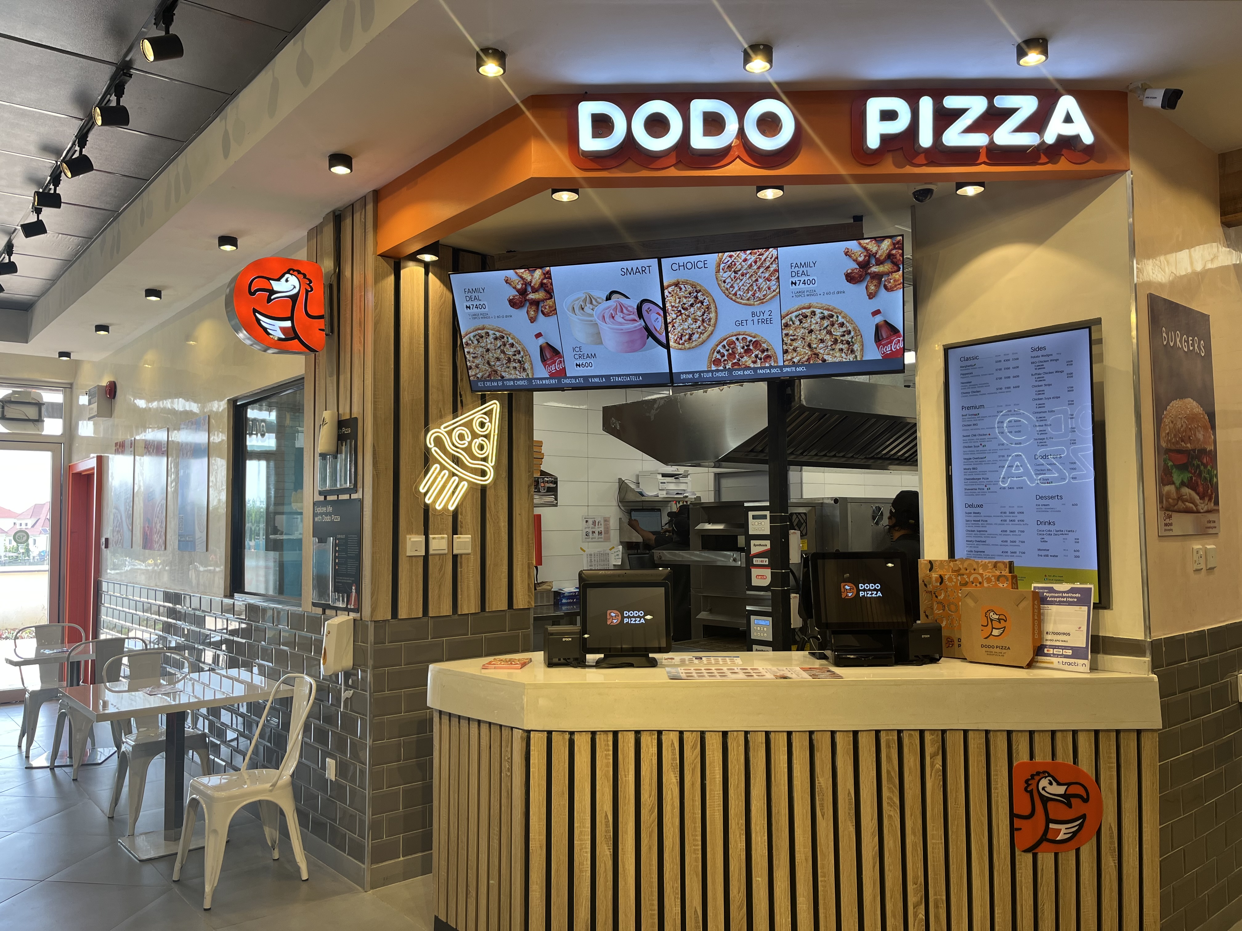 DODO PIZZA shop front